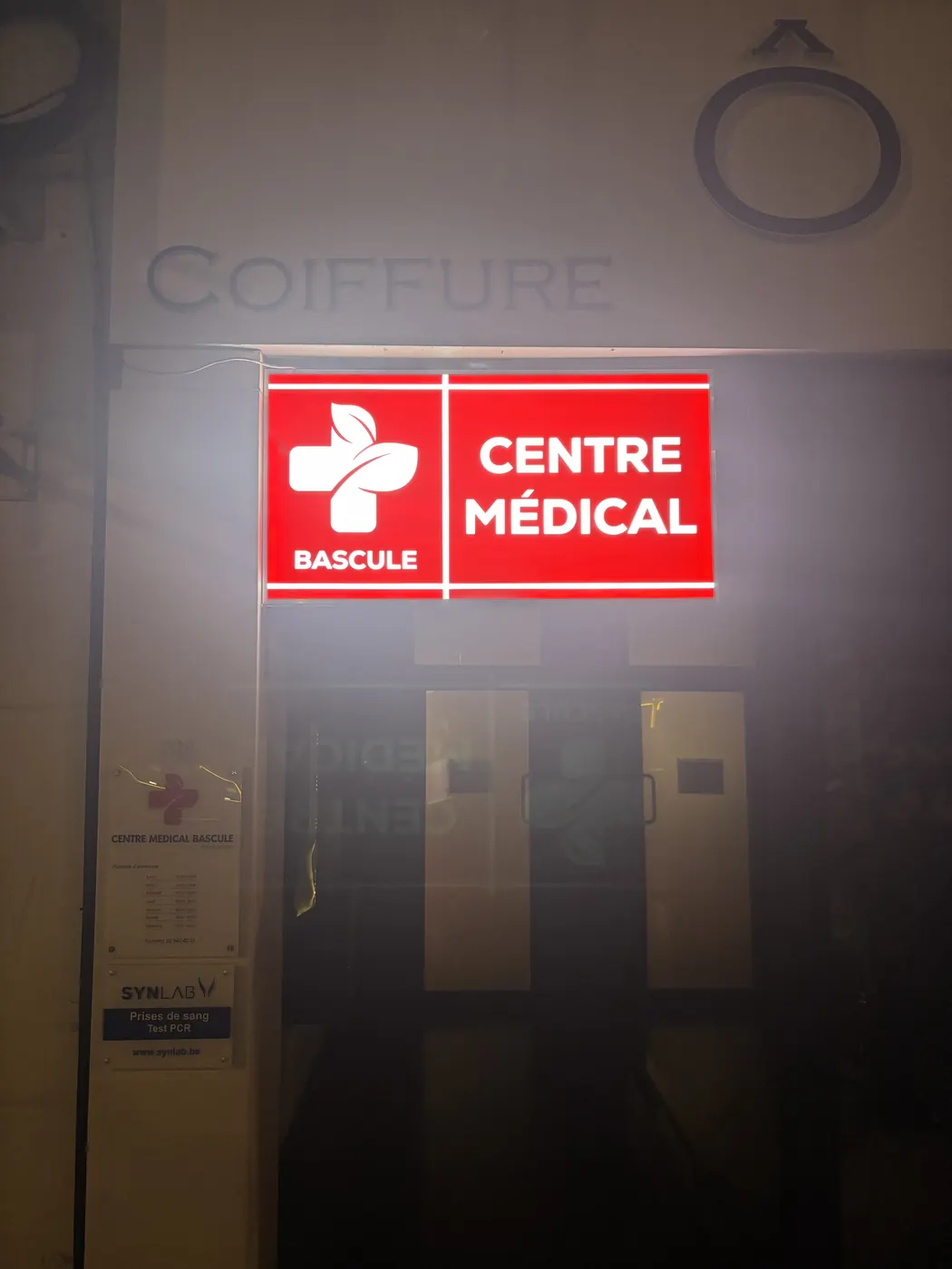 Enseigne Centre Médical Bascule