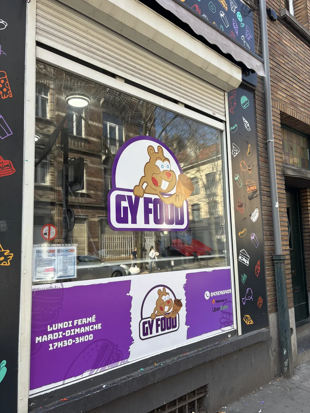 Vitrophanie Gy Food