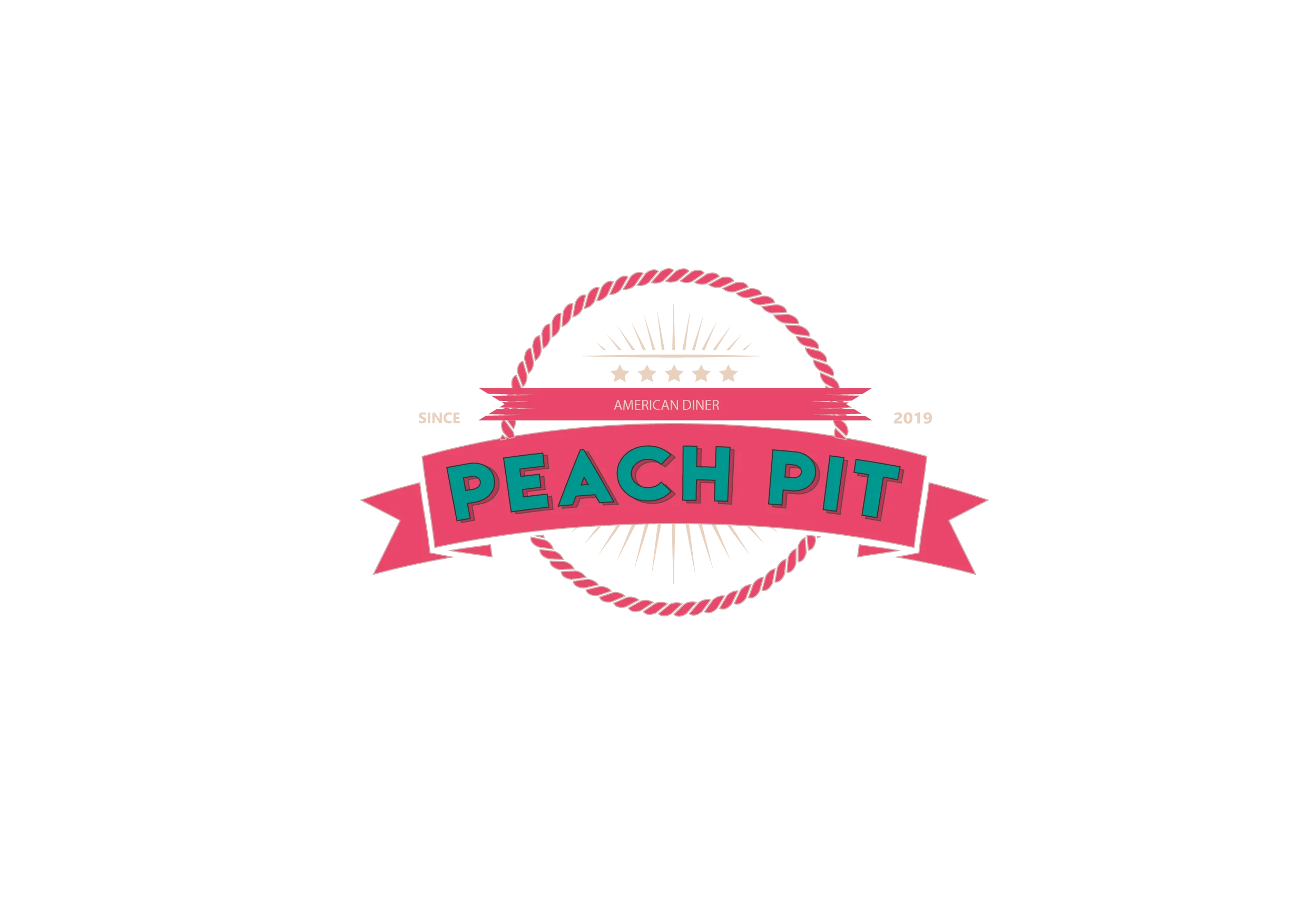 Logo Peach Pit