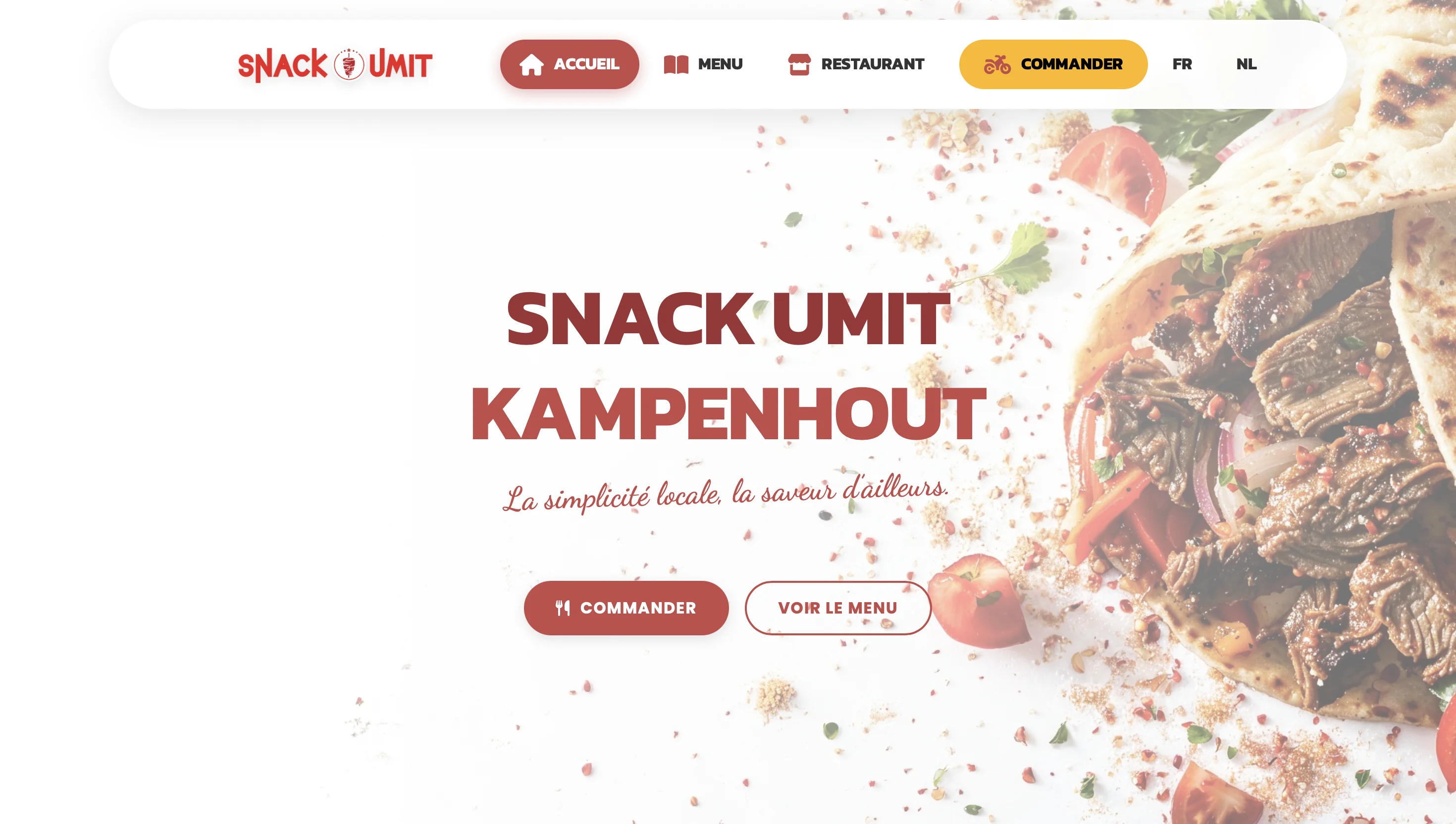 Site internet Snack Umit